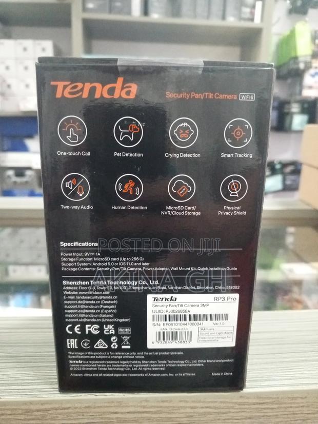 Tenda 3mp Pan Tile Security Wifi Camera · Photo 4