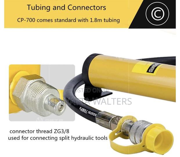 Manual Hydraulic Pump Portable Cp-700 photo 6