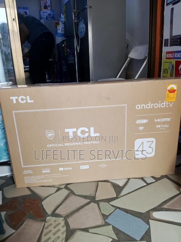 Tv 43" TCL Smart Android Wifi Inbuilt