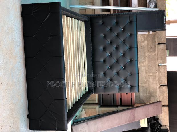 Black Double Bedframe 54/75// Free Delivery