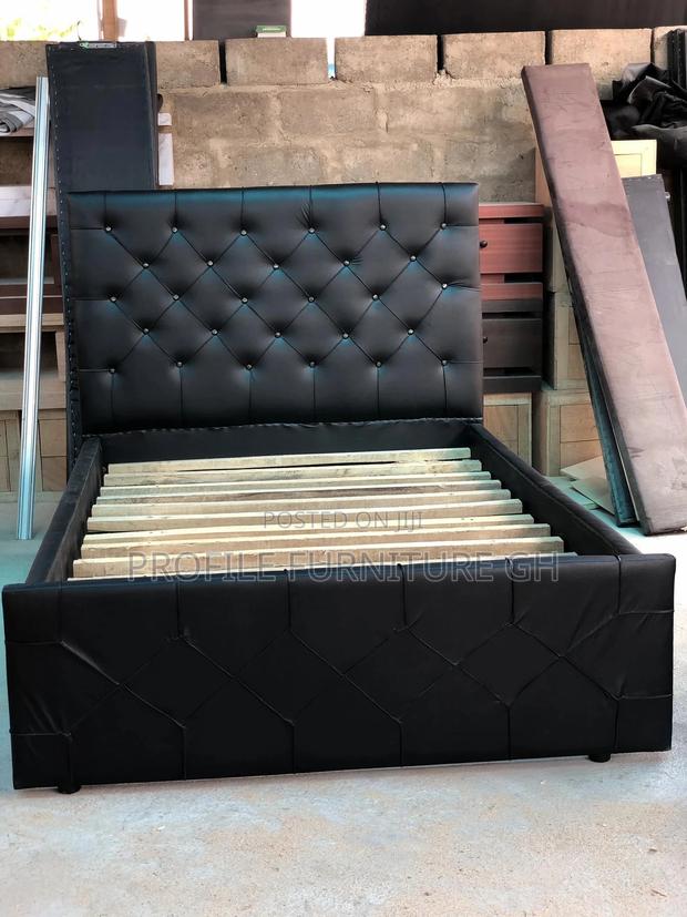 Sweet Dark Black Double 54/75 Bedframe// Free Delivery photo 2