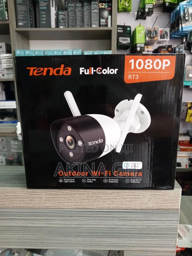 Tenda Full Color 2mp 1080p Outdoor Wi-Fi Bullet Camera Rt3 · Photo 3
