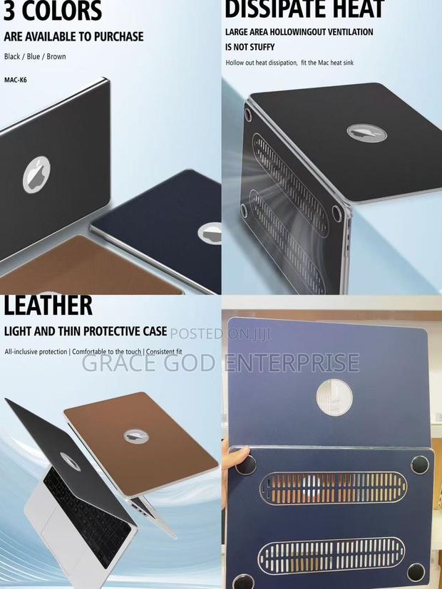 Piblue Leather Macbook Cases for Pro 13 Inches 2016-2024 · Photo 4