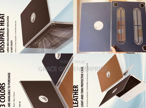 Piblue Leather Macbook Cases for Pro 14/16 M1 Up to M4 Max · Photo 4
