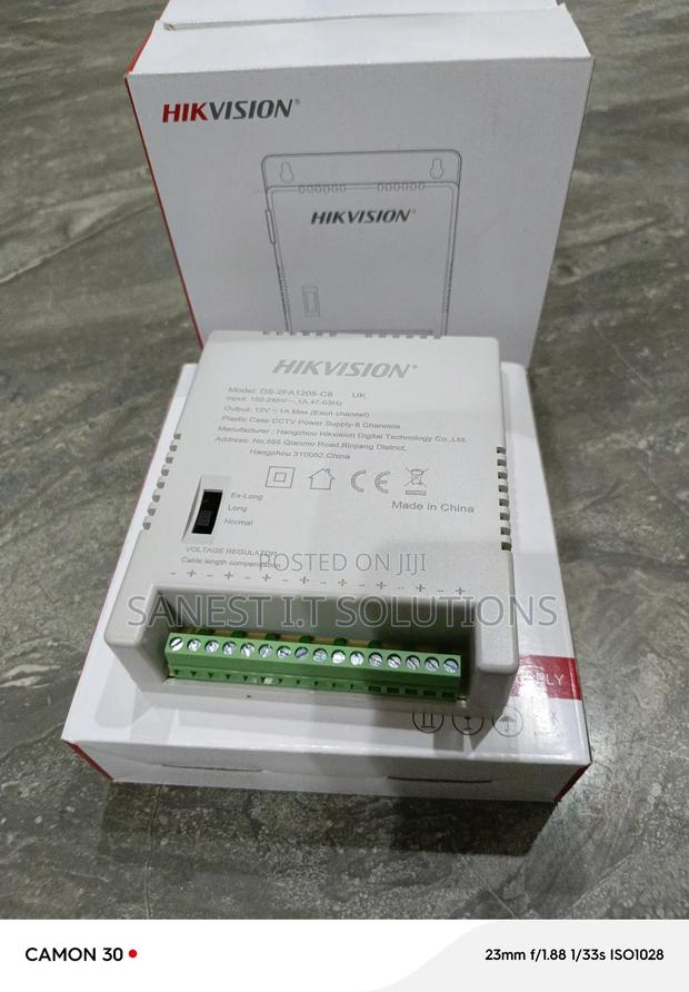8 Channel Power Supply Hikvission photo 2