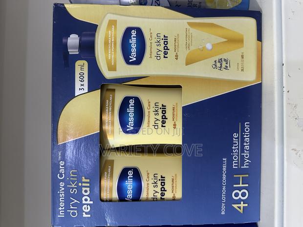 Vaseline Intensive Care Dry Skin Repair (600ml*3) photo 2