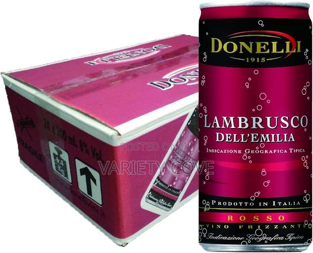 Canned Donelli Lambrusco Dell’Emilia Canned Red