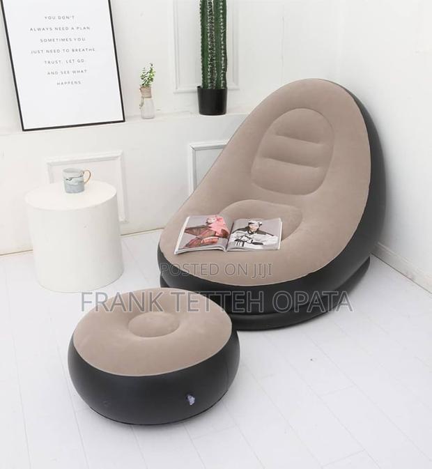 Air Sofa With Leg Rest