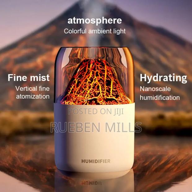 Coraltribe Plastic Volcano Design Diffuser Humidifier · Photo 2