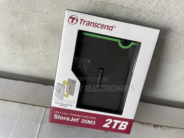 Stout 2tb Transcend Hard Drive
