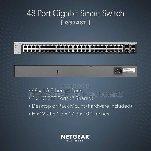 Netgear New Switch ( Prosafegs748t ) 48 Port photo 2