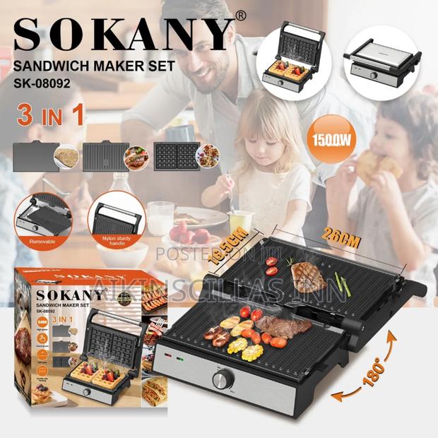 Sokany 3in1 Waffle/Grill photo 2