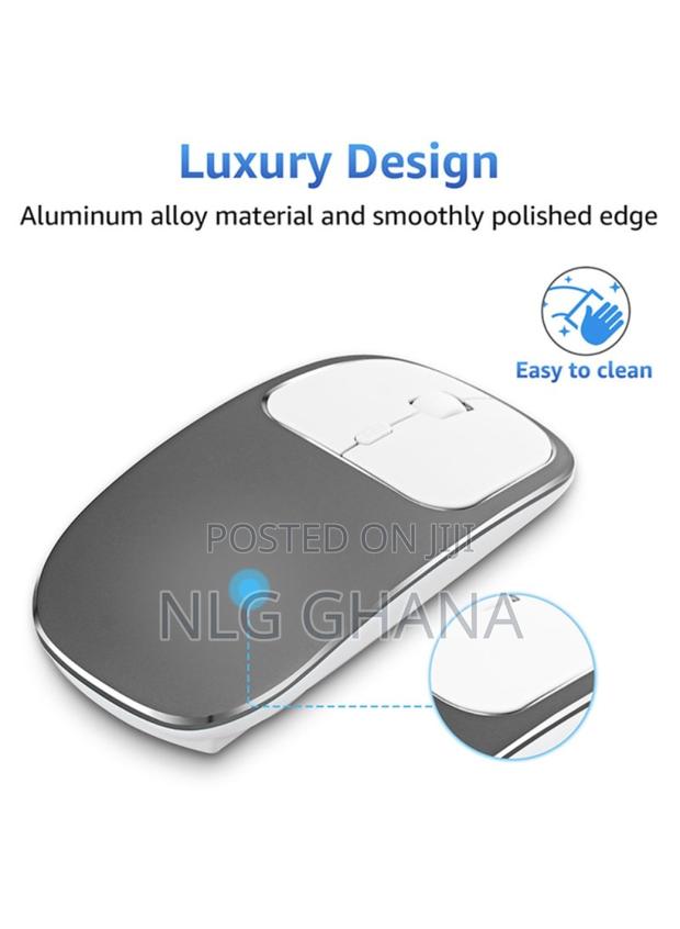 Aluminium Alloy Rechargeable 2.4g Wireless Optical Mouse · Photo 4