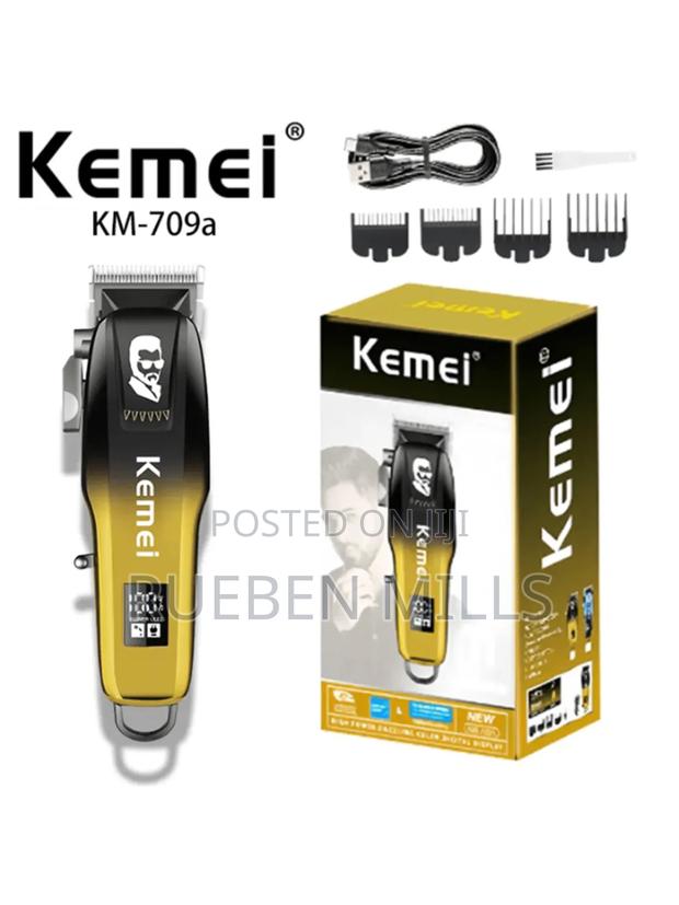 Kemei KM-709A Men's Cordless Barbering Machine Hair Clipper · Photo 4