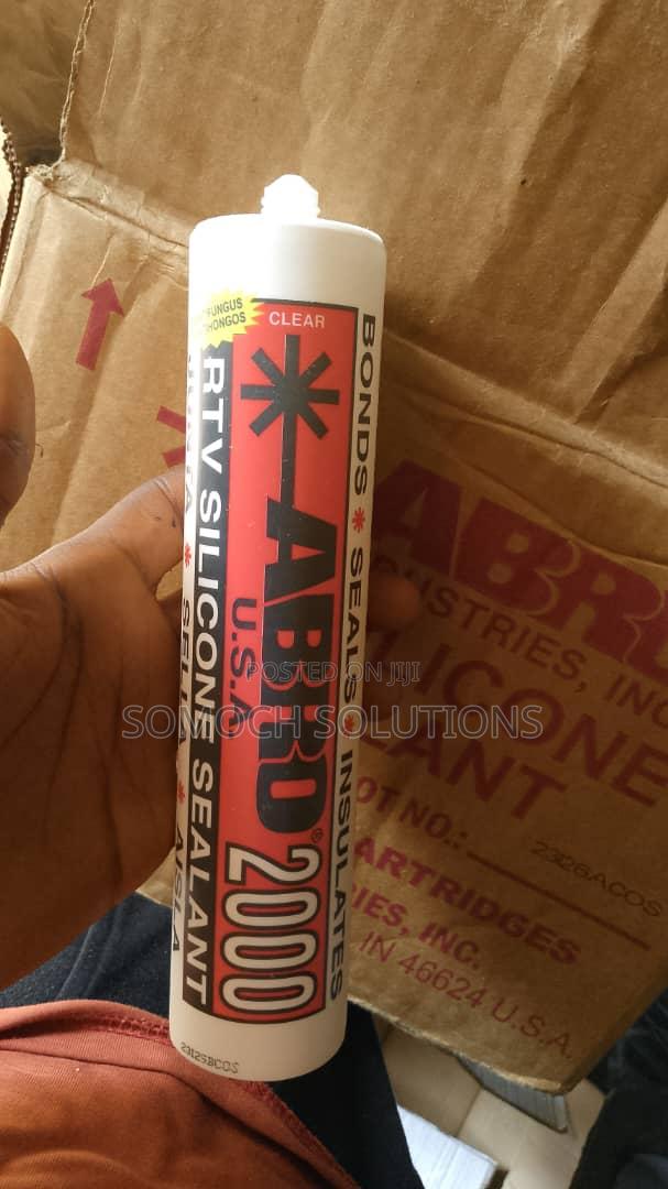 Abro 2000 RTV Silicone Sealant Clear Colour Ghana · Photo 2