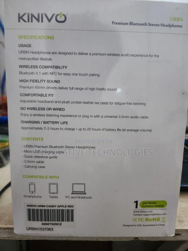 Kinivo Wirless Headphone photo 7