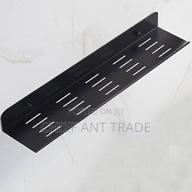 Black Bathroom Shelf. 60cm Jz0002 · Photo 4
