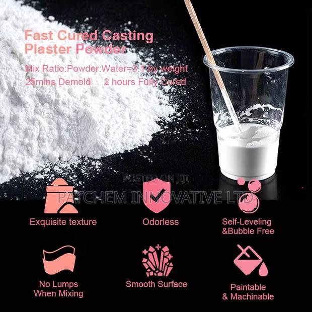 Gypsum Powder 1kg photo 2