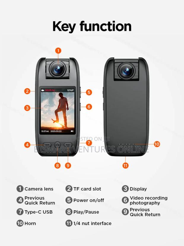 Action Camera Color Night Vision Camera photo 5