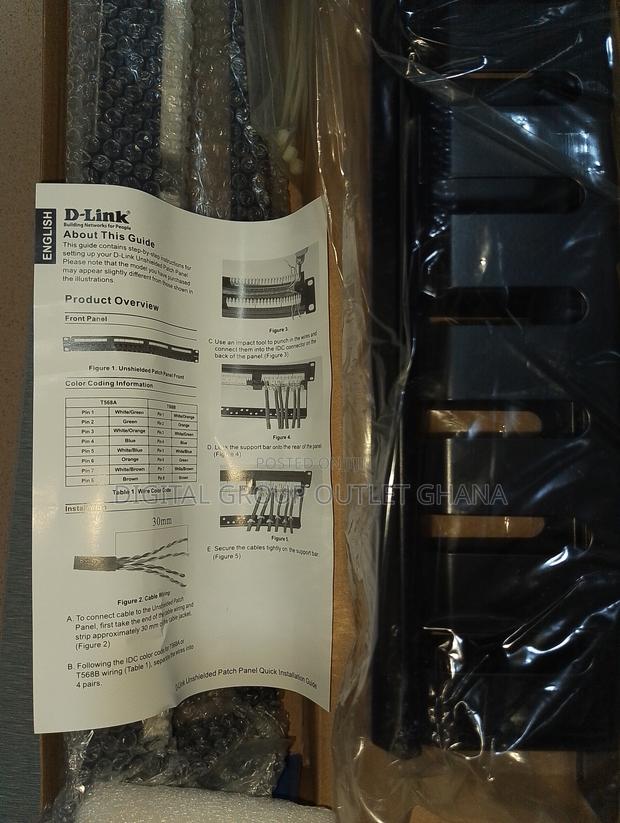 D-Link Unshielded 24port Patch Panel Full Loaded · Photo 4