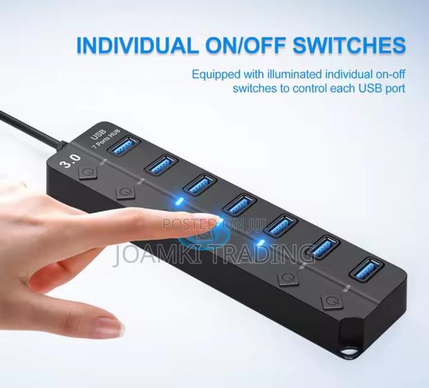 7 in 1 USB 3.0 Hub 7 Ports USB Multi Splitter photo 2