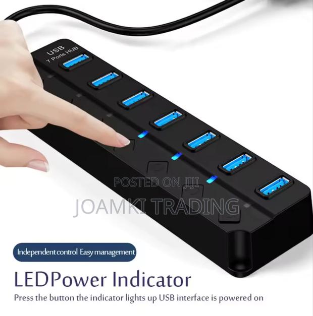 7 in 1 USB 3.0 Hub 7 Ports USB Multi Splitter photo 6