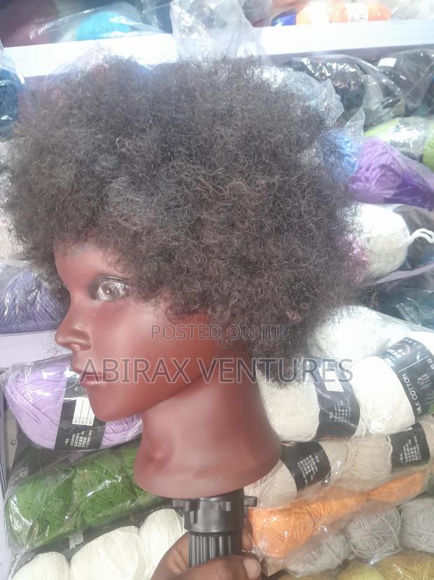 Afro Human Mannequin Head photo 2