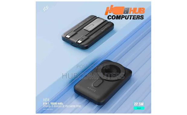 Heatz Hp4 10,000mah Wireless Power Bank 6 in 1 · Photo 3