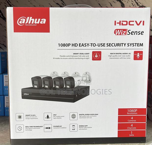 Dahua 4ch Audio Dh-Kit/Xvr1b04-I/4-Hfw1200clp-Il-a-0360b 1TB · Photo 4
