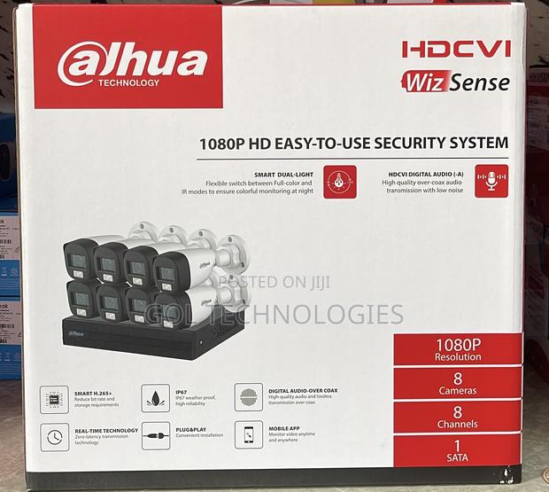 Dahua 8 Channel Kit Full Color With Audio 2mp Smart Light · Photo 2