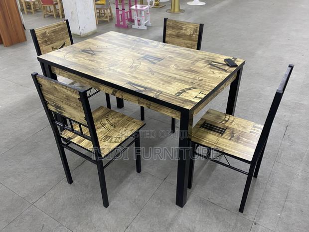Classic Dining Table With 4chairs · Photo 4