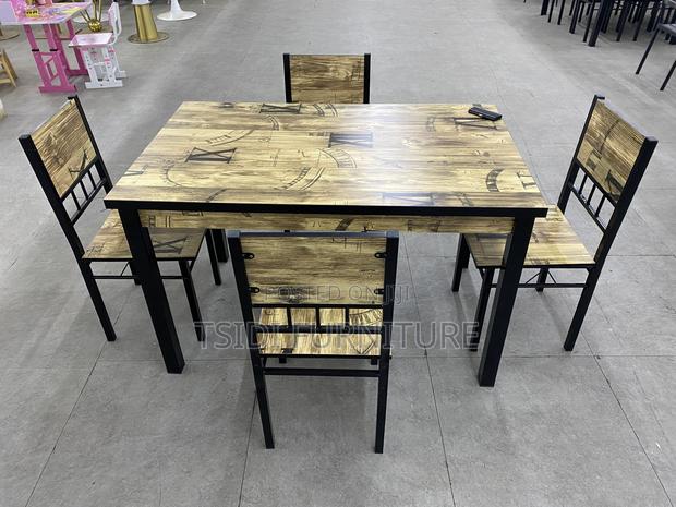 Classic Dining Table With 4chairs · Photo 3