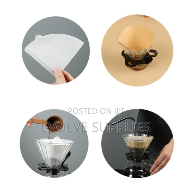 Conical Coffee Filter Paper (100pcs Pack) photo 2