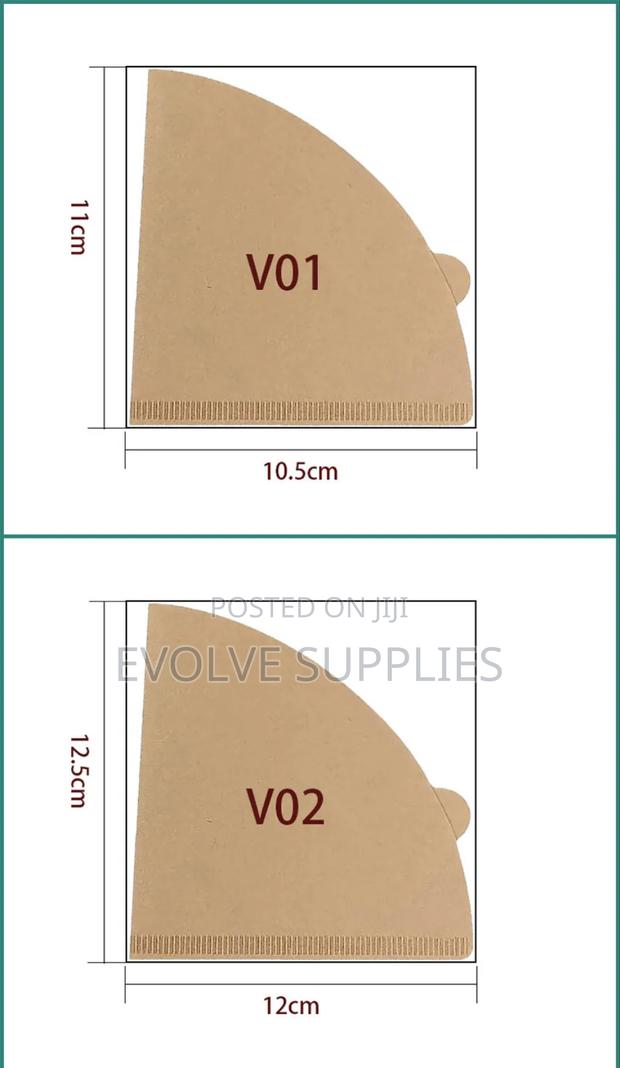 Conical Coffee Filter Paper (100pcs Pack) photo 8