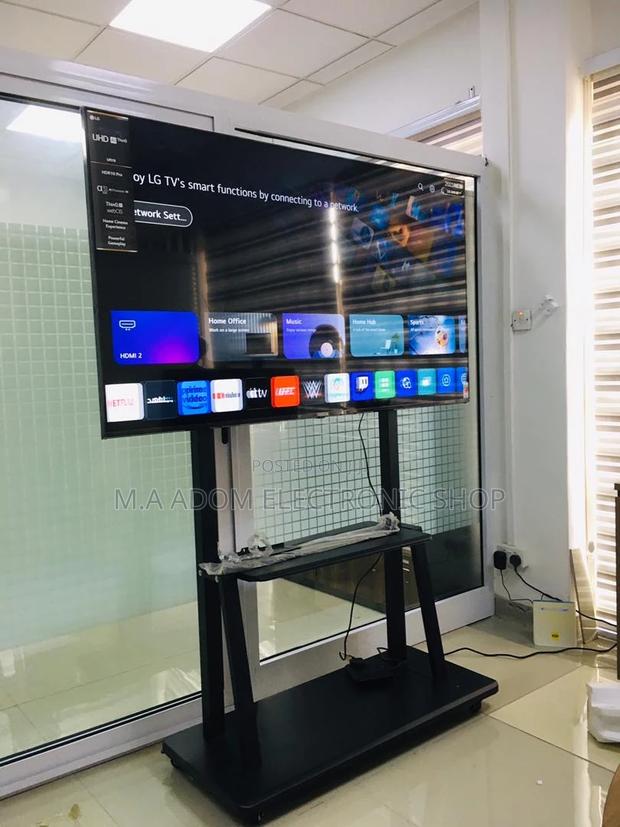 Heavy Duty TV Cart W/ Wheels for 70"-100" TVS · Photo 2