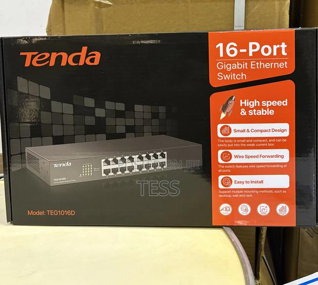 Tenda 16port Gigabit Ethernet Switch TEG1016D · Photo 3