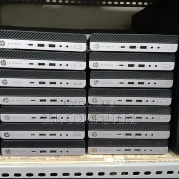 Desktop Computer HP EliteDesk 800 G4 8GB Intel Core i5 SSD 256GB