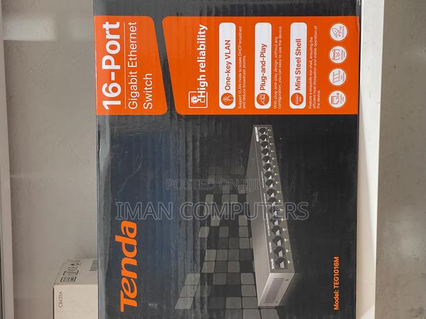 Tenda 16 - Port Gigabit Ethernet Switch photo 2