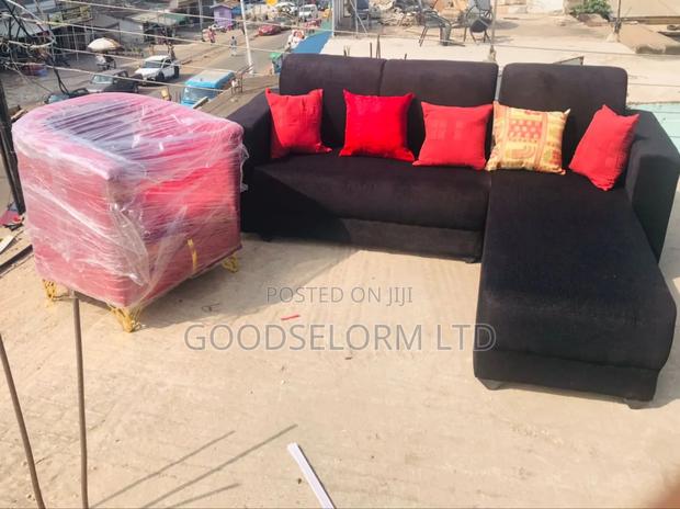 Single Plus L Shape Sofa Furniture