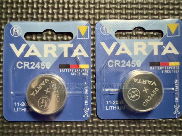Original Varta 2450 Car Key Fob Battery