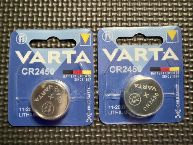 Original Varta 2450 Car Key Fob Battery photo 2