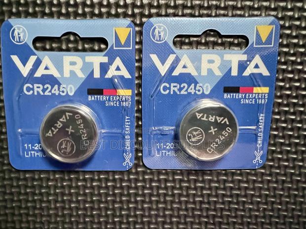 Original Varta 2450 Car Key Fob Battery photo 3