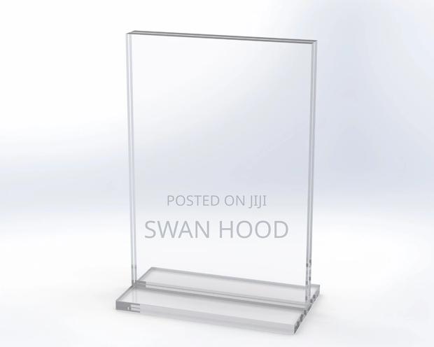 A5 Clear Display Stand / Double Sided