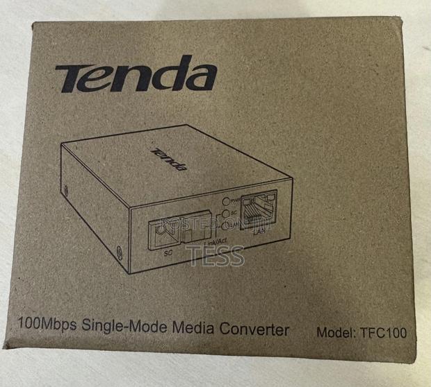 Tenda 100mbps Single-Mode Fiber Media Converter TFC100 · Photo 3