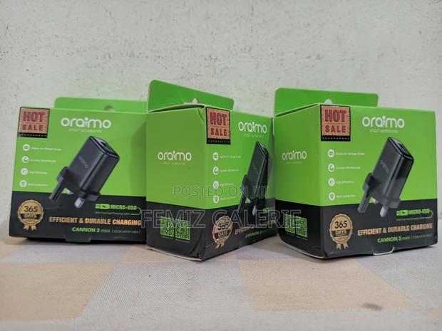 Oraimo Cannon 3 5W USB-A to Mini-Usb Wall Charger · Photo 4
