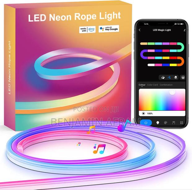 RGB Magic Neon Strip Lights · Photo 4