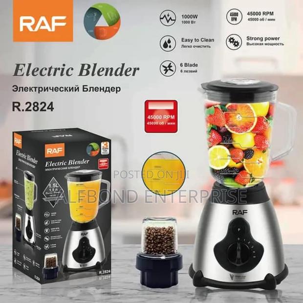 RAF 2in1 Electric Blender 1000w