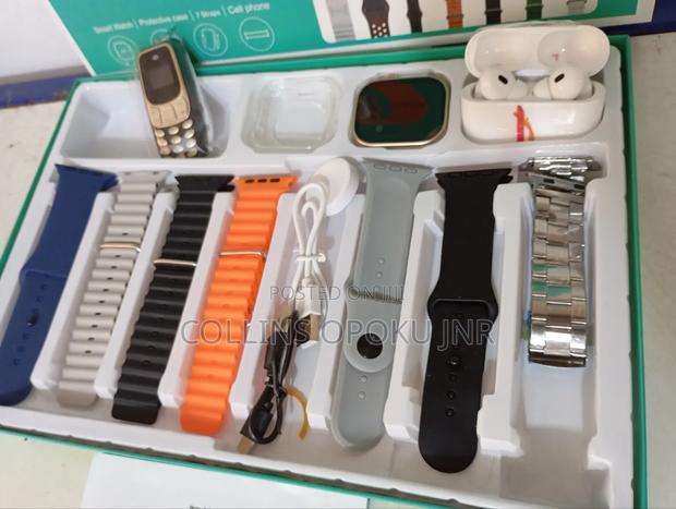 X9 Plus Unique Smart Watch With Airpod, Mini Mobile - Black photo 4