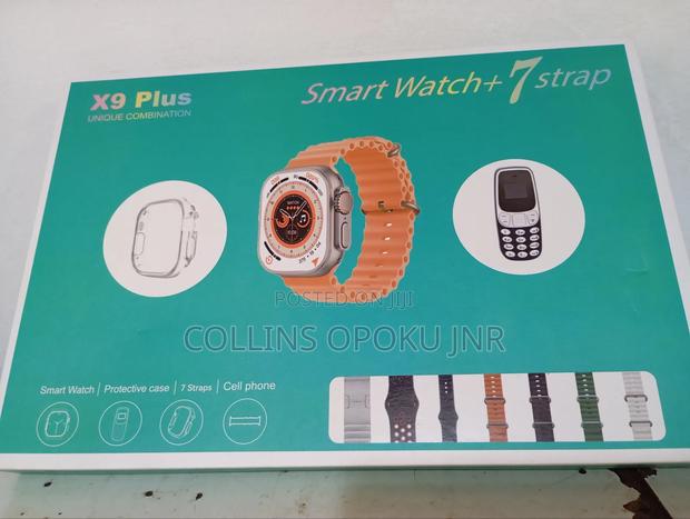 X9 Plus Unique Smart Watch With Airpod, Mini Mobile - Black photo 6