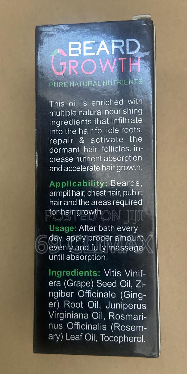 Organic Beard Growth Oil · Photo 4
